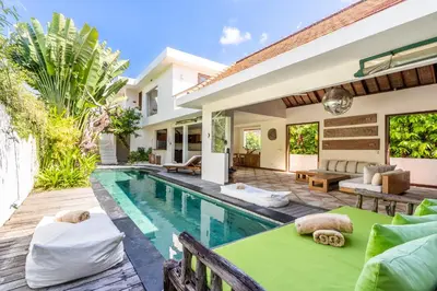an image of a villa with a swimming pool at Villa Ku Tama by Villa Finder in Seminyak