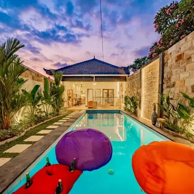 Villa Domino - *NEW* Luxurious 2BR w/ Pool @Central Seminyak