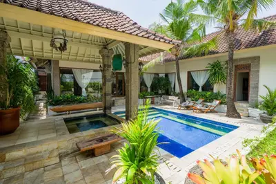 an image of a villa with a swimming pool at Villa CHANDI 2 - Legian - Seminyak - 5 Bedroom 4 Bathroom Villa - Great Location ! in Seminyak