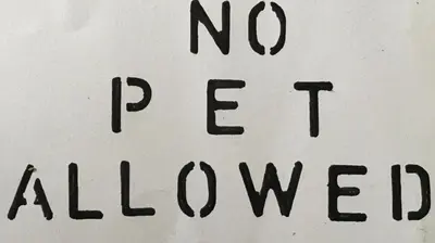 a sign that says no be killed unlocked at Simple apartment 1 Number 146 c in Seminyak