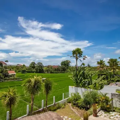 Sunterra Villa with Ricefield View in Canggu