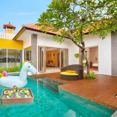 Sweet 3 BR Private Pool Villa Garden View