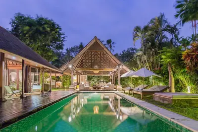 an image of a villa with a swimming pool at Bali Villa Home in Seminyak