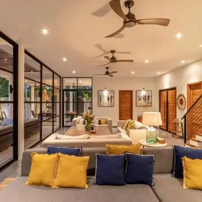 Stunning 5 BR Villa Berawa - 3 min to the beach