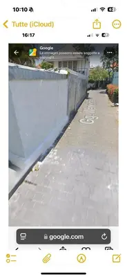 a screenshot of a picture of a concrete wall at Villa bella vista in Seminyak