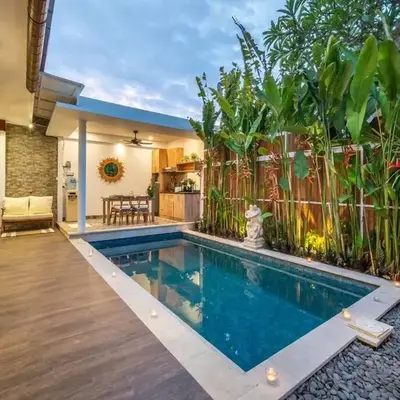 Arts Cherry Villa Satu Two-Bedroom with Private Pool Kuta
