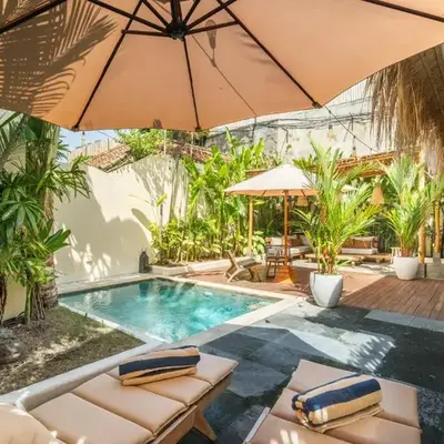 Lovely 1 BR villa walking distance to the beach