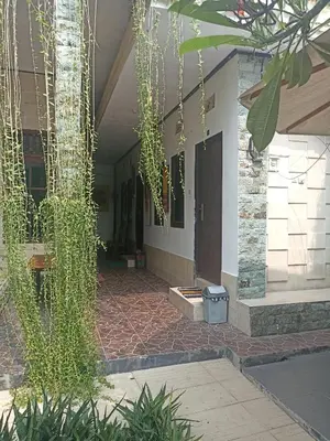 a building with plants growing on the side of it at Tokomang Homestay in Legian