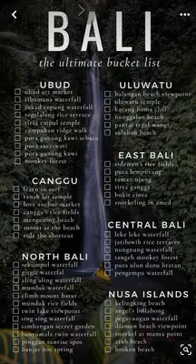 a poster for a movie with a waterfall at Villa Bteega sawah in Seminyak
