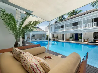 an image of a swimming pool in a villa at Villa Lulito in Seminyak
