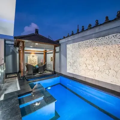 KUTA - 3 Bedroom Private Pool Villa on Jl Mataram!