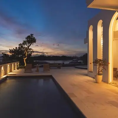 Stunning Sea Front Villa 4BR Nusa Dua