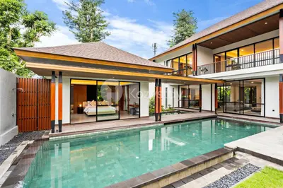 an image of a house with a swimming pool at Sewana Villa by Kozystay - Natadesa Resort in Jimbaran