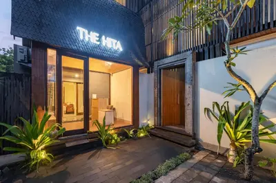 a store front with a sign that reads delaan at The Hita Uluwatu in Jimbaran