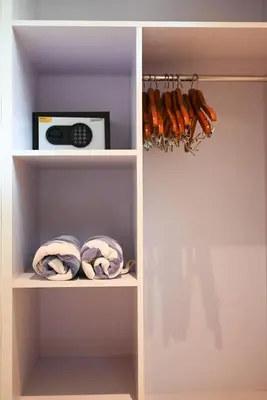 a closet filled with lots of onions and hot dogs at Villa Laskmi Legian in Seminyak