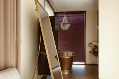a room with a ladder and a bucket at Ducat Living in Canggu