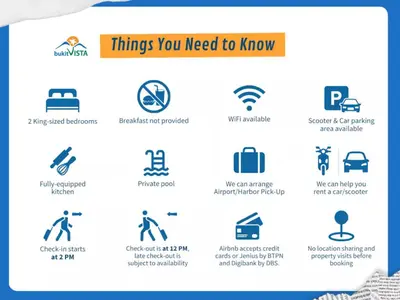 a diagram of the things you need to know at Serayu Berawa by Bukit Vista in Canggu