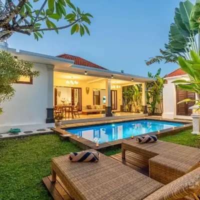 Arts Heliconia Villa Two-Bedroom Private Pool Kuta