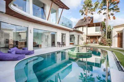 an image of a swimming pool in a house at Villa K Seminyak by Premier Hospitality Asia in Seminyak