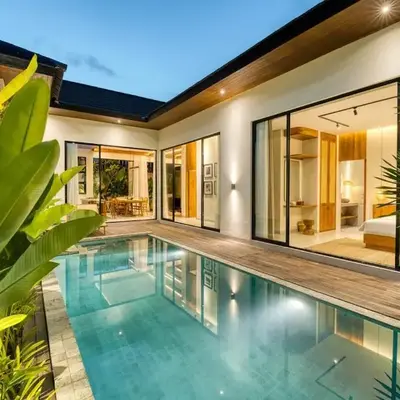 Tropical 3BR Villa 2 Private Pools in Jimbaran