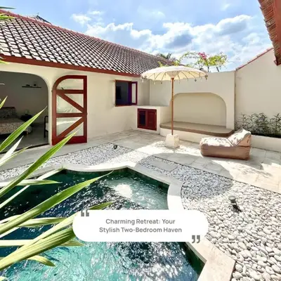Charming Two Bedroom Villa Near Seminyak Beach