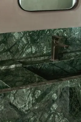 a close up of a drawer with a bronze handle at The Turiya - Redefining luxury in Canggu in Canggu