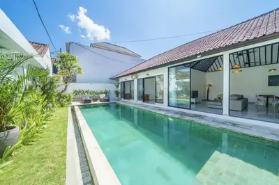 an image of a swimming pool in a villa at Villa Kusuma 2 Seminyak in Seminyak