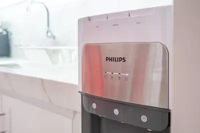 a kitchen appliance with the philips logo on it at Luxury minimalist villa The Toy in Kerobokan