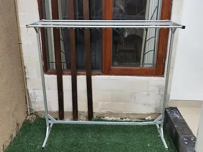a iron gate in front of a window at salah in Nusa Dua