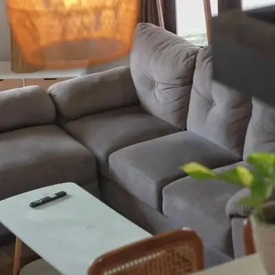 Uma 2 BR villa with Roof top pool & Enclosed living room
