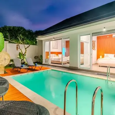 Coastal Bliss Private 2BR Pool Villa Jimbaran