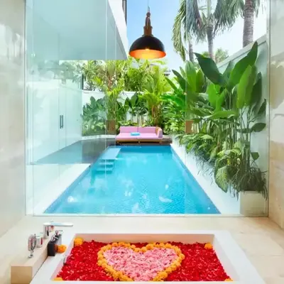 Halina Cozy 2 BR Private Pool Villa With Bathtub