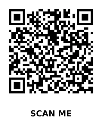 an illustration of a qr code with the words scan me at 5beds, 10 ppl, 10mins to beach, Private Pool in Sanur