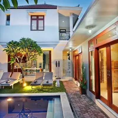 Seminyak Double6 Beach 5BR Villa - pool & parking