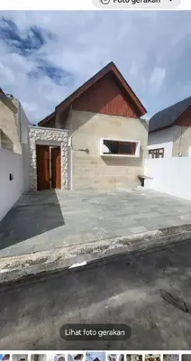 a house with a large driveway in front of it at Angeliq Villa Nusa Dua Bali in Nusa Dua