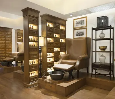 a room with a chair and a bowl on a table at Hotel Indigo Bali Seminyak Beach by IHG in Seminyak