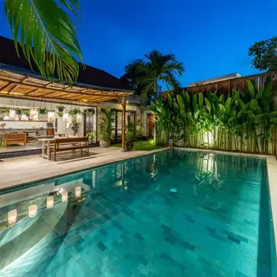 Villa Sarong 2 Chic 2BR Boho Villa Prime Central Location