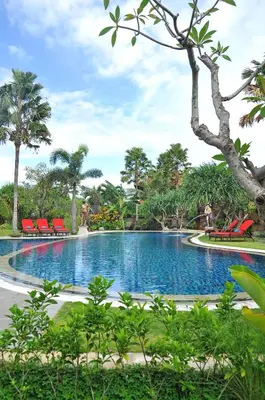 a pool at the resort at Bali Aroma Exclusive Villas in Seminyak