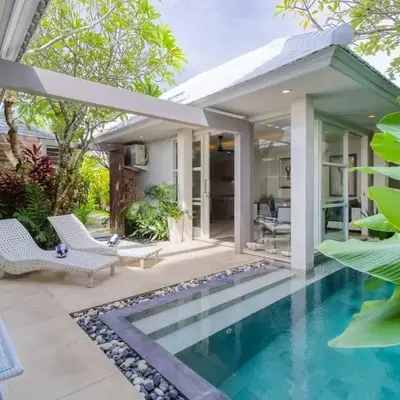 Private 2 Bed Pool Villa in Bustling Petitenget