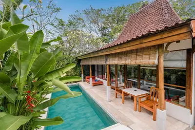 an image of a villa with a swimming pool at Alam Bidadari Seminyak in Seminyak