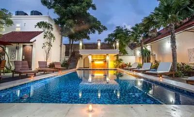 an image of a swimming pool in a villa at KELAN-TEL BALI in Jimbaran