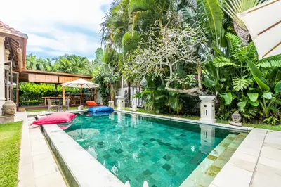 an image of a swimming pool in a villa at Madu Villa Seminyak in Seminyak