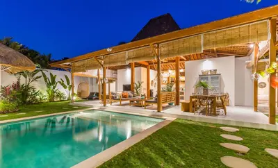 an image of a villa with a swimming pool at Villa KIU by Alfred in Bali in Seminyak