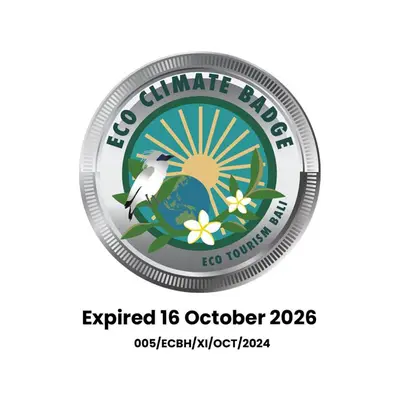 a badge for the olympic games with a bird at Monolocale Resort & Spa Seminyak by Ini Vie Hospitality in Seminyak