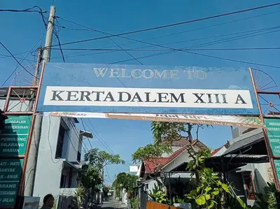 a sign that reads welcome to kertilliilli villa at Andewi Homestay RedPartner - Minimum Stay 30 Nights in Pesanggaran
