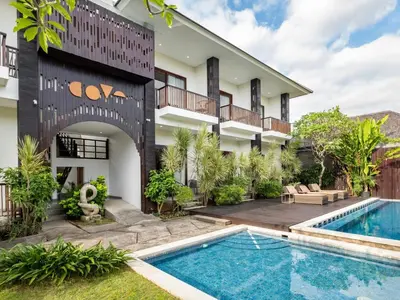 an image of a villa with a swimming pool at Cove Tevana in Seminyak